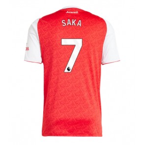 Arsenal Bukayo Saka #7 Primera Equipación 2025-26 Manga Corta